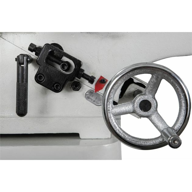 Фугувальний верстат JET JJ-8HH-M : 230В 2,1(1.5)кВт. вал HELICAL Ø=72мм, ш=20см, ножі 15х15х2 (2 М), фото , зображення 3 | SNABZHENIE.com.ua