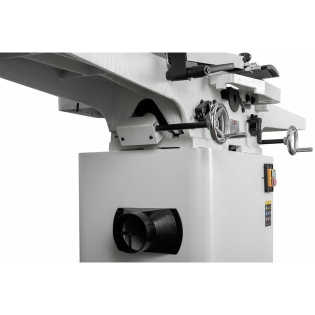 Фугувальний верстат JET JJ-8HH-M : 230В 2,1(1.5)кВт. вал HELICAL Ø=72мм, ш=20см, ножі 15х15х2 (2 М), фото , зображення 5 | SNABZHENIE.com.ua