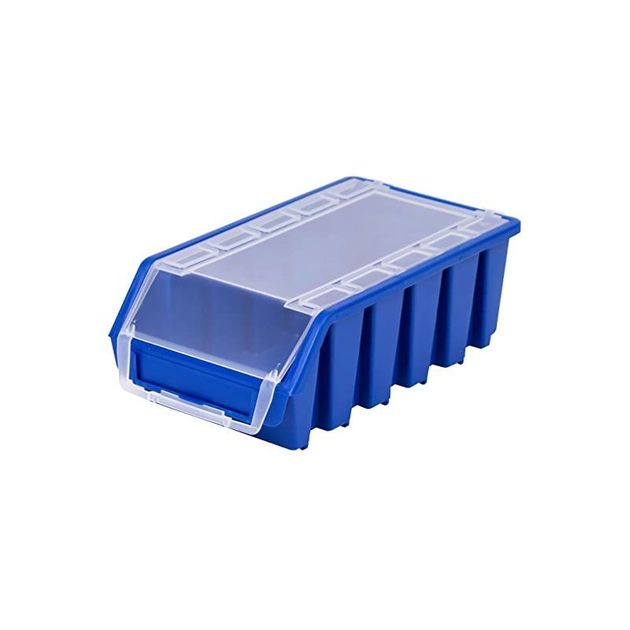 Сортировочный лоток с крышкой Ergobox 2L, 116 x 212 x 75 мм, синий, фото  | SNABZHENIE.com.ua