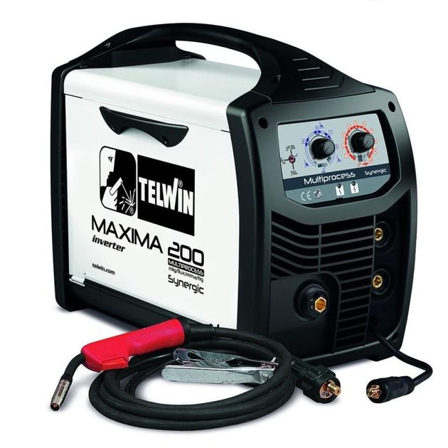 Сварочный аппарат Telwin MAXIMA 200 SYNERGIC 230V READY PACK, фото  | SNABZHENIE.com.ua