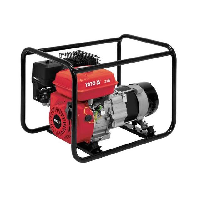 Генератор бензиновый YATO 2 кВт, 230 В, бак 3.6 л, AVR YT-85451, фото  | SNABZHENIE.com.ua