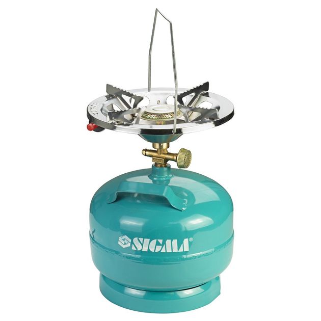 Газовый кемпинг комплект с пьезоподжигом SIGMA 5л, фото  | SNABZHENIE.com.ua