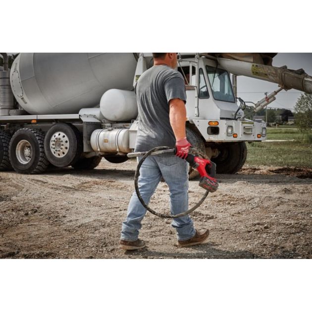Вибратор погружной аккумуляторный MILWAUKEE M18 FUEL FCVN12-0, фото , изображение 6 | SNABZHENIE.com.ua Вибратор погружной аккумуляторный MILWAUKEE M18 FUEL FCVN12-0, фото , изображение 6 | SNABZHENIE.com.ua