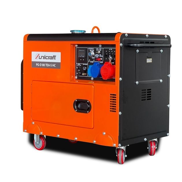 Дизельный генератор UNICRAFT 7,5 кВт PG-D 80 TEA-S HC 6731080, фото  | SNABZHENIE.com.ua