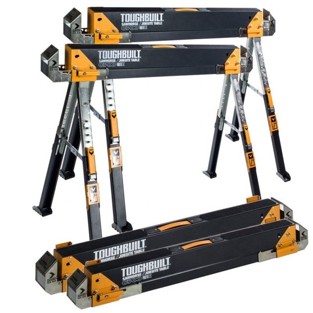 Складные рабочие козлы TOUGHBUILT TB-C700-2 (комплект 2 шт), фото  | SNABZHENIE.com.ua