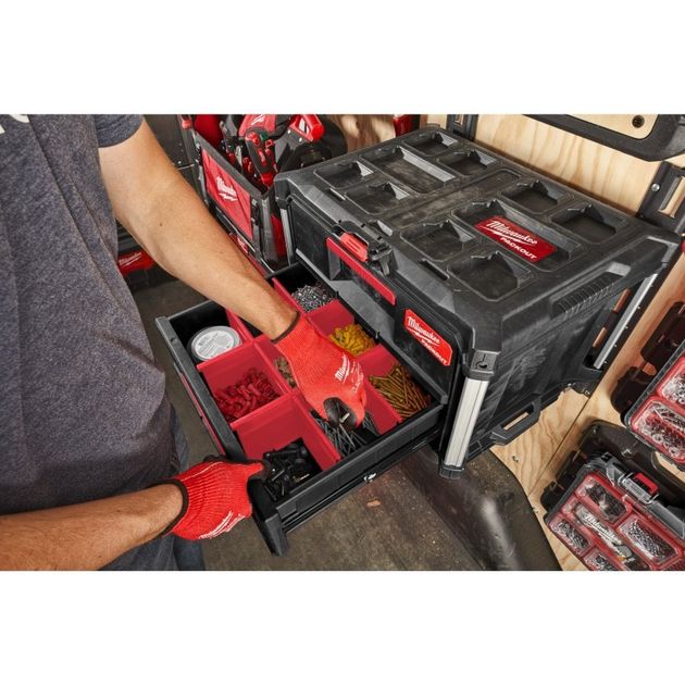 Стеллажная система MILWAUKEE PACKOUT 4932472127, фото , изображение 8 | SNABZHENIE.com.ua Стеллажная система MILWAUKEE PACKOUT 4932472127, фото , изображение 8 | SNABZHENIE.com.ua