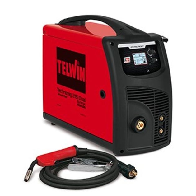 Сварочный полуавтомат Telwin TECHNOMIG 215 ДУАЛЬНЫЙ СИНЕРГИЧЕСКИЙ 230В, фото  | SNABZHENIE.com.ua