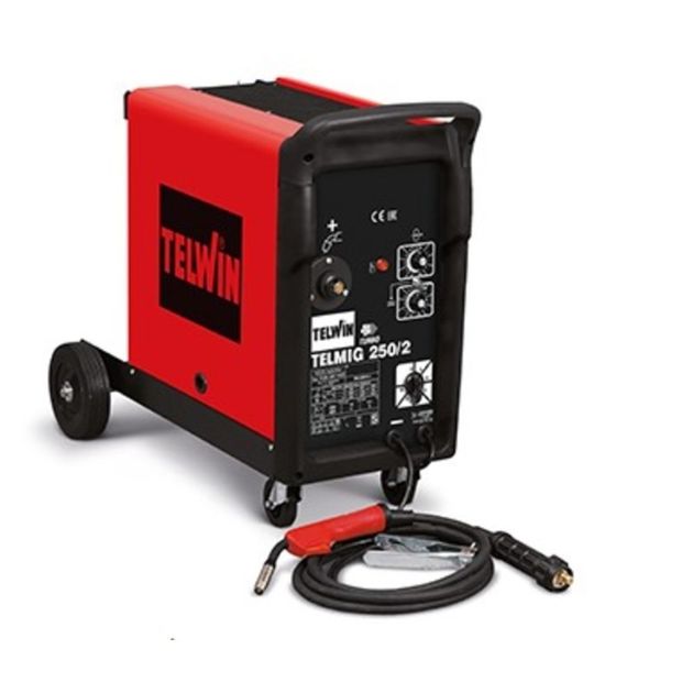 Сварочный полуавтомат Telwin TELMIG 250/2 TURBO 230-400В, фото  | SNABZHENIE.com.ua