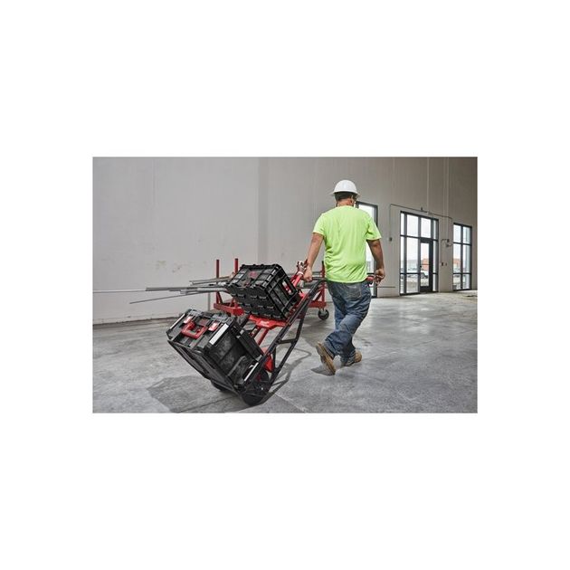 Тележка на 2-х колесах MILWAUKEE PACKOUT 2 колісна візка 4932472131, фото , зображення 4 | SNABZHENIE.com.ua Тележка на 2-х колесах MILWAUKEE PACKOUT 2 колісна візка 4932472131, фото , зображення 4 | SNABZHENIE.com.ua