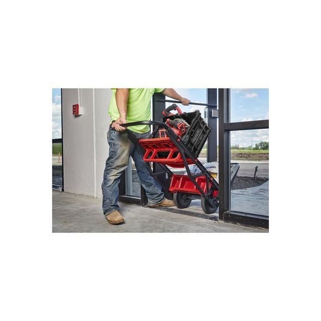 Тележка на 2-х колесах MILWAUKEE PACKOUT 2 колісна візка 4932472131, фото , зображення 8 | SNABZHENIE.com.ua Тележка на 2-х колесах MILWAUKEE PACKOUT 2 колісна візка 4932472131, фото , зображення 8 | SNABZHENIE.com.ua
