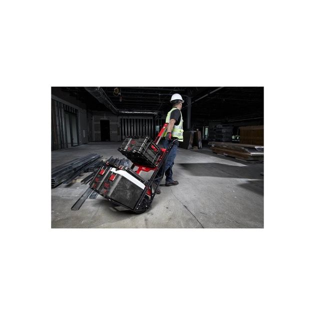 Тележка на 2-х колесах MILWAUKEE PACKOUT 2 колісна візка 4932472131, фото , зображення 3 | SNABZHENIE.com.ua Тележка на 2-х колесах MILWAUKEE PACKOUT 2 колісна візка 4932472131, фото , зображення 3 | SNABZHENIE.com.ua