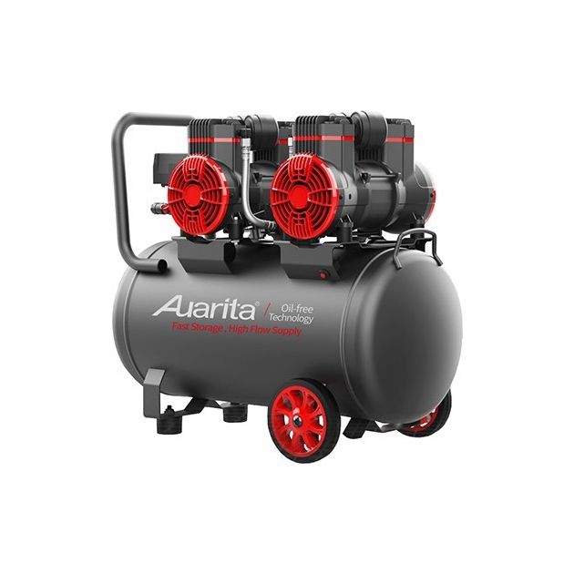 Безмасляный компрессор AUARITA 50л 2-1450X2F50-220, фото  | SNABZHENIE.com.ua