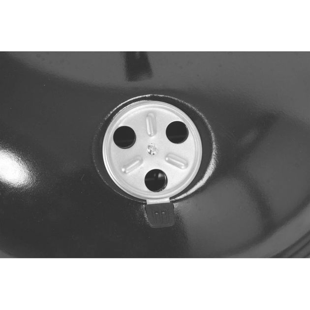 Круглый угольный гриль LUND, Ø41 см, 3 ножки, крышка, 2 колеса, фото , изображение 6 | SNABZHENIE.com.ua