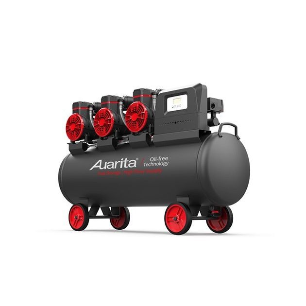 Компрессор безмасляный поршневой 100л, 3 кВт, 220 В AUARITA 2-1450X3F100, фото  | SNABZHENIE.com.ua
