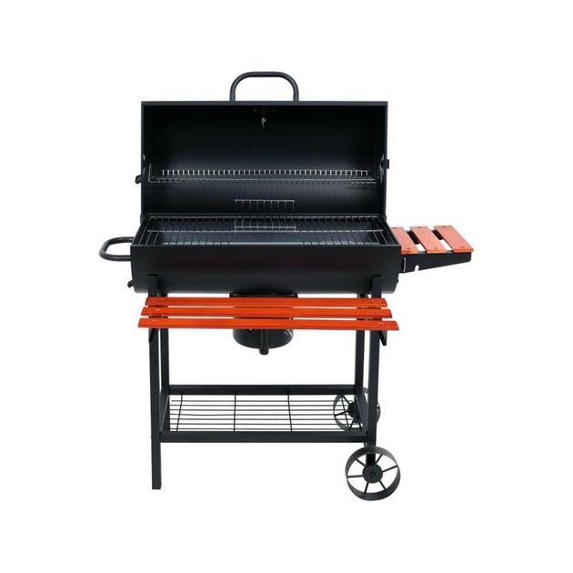 Гриль угольный LUND прямоугольный, 71х34,5 см, на ножках с колесами, 99908, фото , изображение 2 | SNABZHENIE.com.ua