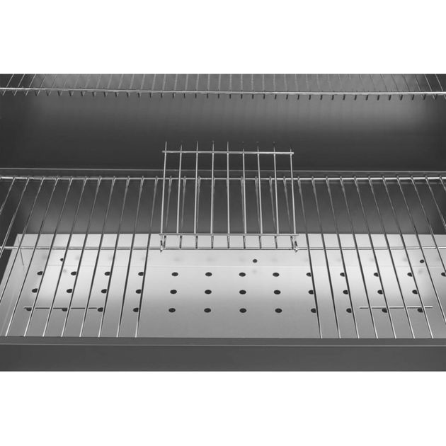 Гриль угольный LUND прямоугольный, 71х34,5 см, на ножках с колесами, 99908, фото , изображение 7 | SNABZHENIE.com.ua