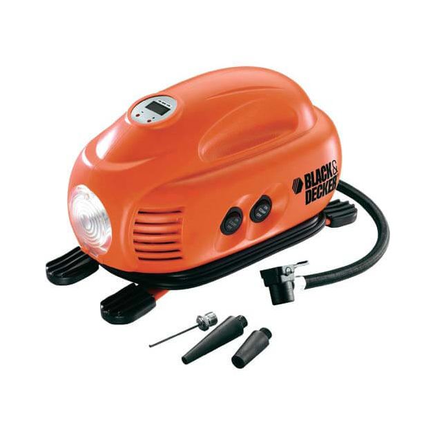 Автомобильный компрессор BLACK+DECKER ASI200, фото  | SNABZHENIE.com.ua