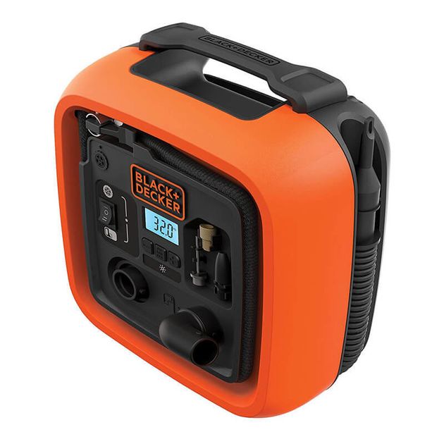 Компрессор автомобильный BLACK+DECKER ASI400, фото  | SNABZHENIE.com.ua