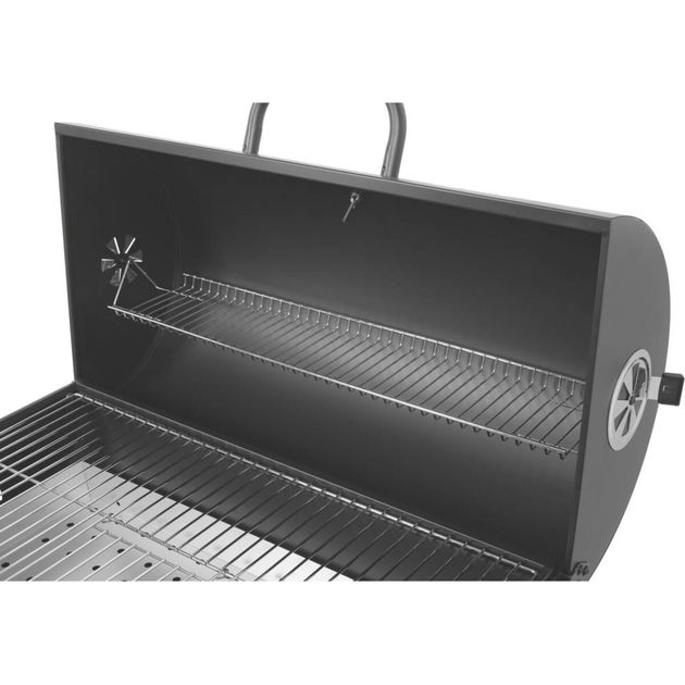 Гриль угольный LUND прямоугольный, 71х34,5 см, на ножках с колесами, 99908, фото , изображение 5 | SNABZHENIE.com.ua