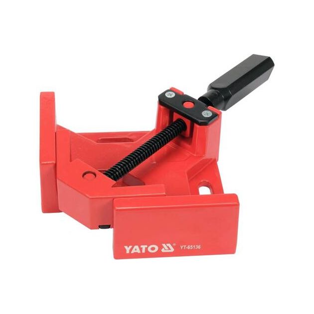Лещата угловые YATO 150x150 мм, h=55 мм, развод губок 70 мм [20] YT-65136, фото  | SNABZHENIE.com.ua