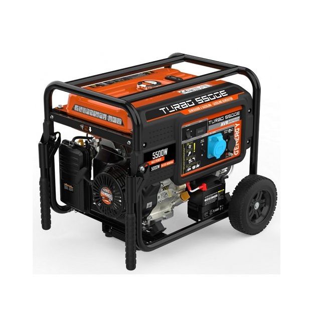 Бензиновый генератор GENERGY TURBO 5000, 5,5 кВт, фото  | SNABZHENIE.com.ua