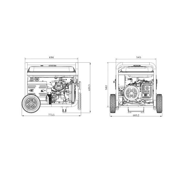 Бензиновый генератор GENERGY TURBO 7000, фото , изображение 4 | SNABZHENIE.com.ua Бензиновый генератор GENERGY TURBO 7000, фото , изображение 4 | SNABZHENIE.com.ua