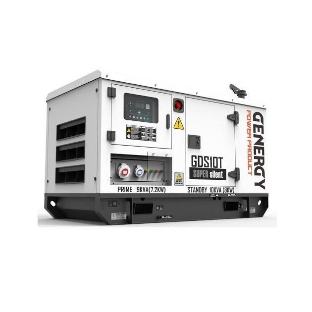 Дизельный генератор GENERGY GDS10T, 8 кВт, фото  | SNABZHENIE.com.ua
