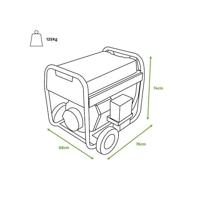 Дизельный генератор GENERGY LIMITED 7000D 6,5 кВт, фото , изображение 7 | SNABZHENIE.com.ua Дизельный генератор GENERGY LIMITED 7000D 6,5 кВт, фото , изображение 7 | SNABZHENIE.com.ua