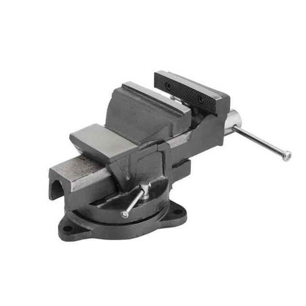 Поворотные слесарные тиски INTERTOOL HT-0081, 100 мм, фото , изображение 2 | SNABZHENIE.com.ua