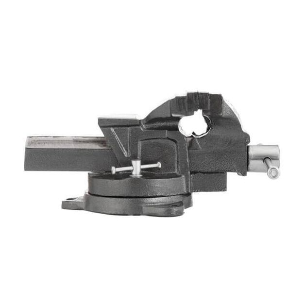 Поворотные слесарные тиски INTERTOOL HT-0081, 100 мм, фото , изображение 3 | SNABZHENIE.com.ua