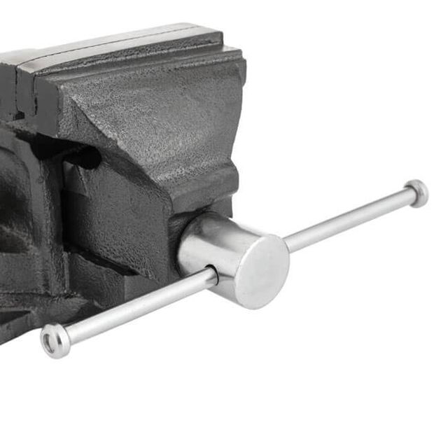 Поворотные слесарные тиски INTERTOOL HT-0081, 100 мм, фото , изображение 5 | SNABZHENIE.com.ua