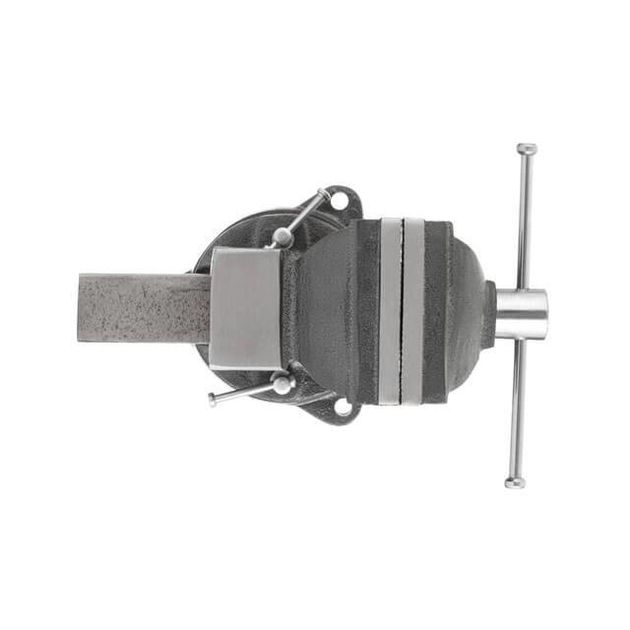Поворотные слесарные тиски INTERTOOL HT-0081, 100 мм, фото , изображение 6 | SNABZHENIE.com.ua