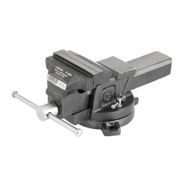 Тиски слесарные поворотные 125 мм INTERTOOL HT-0082, фото  | SNABZHENIE.com.ua