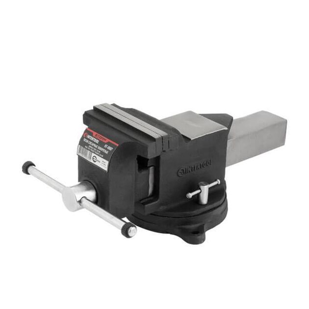 Тиски слесарні поворотні 150 мм STORM INTERTOOL HT-0087, фото  | SNABZHENIE.com.ua