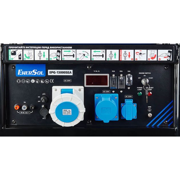 Генератор бензиновий EnerSol EPG-13000SEA, фото , зображення 8 | SNABZHENIE.com.ua Генератор бензиновий EnerSol EPG-13000SEA, фото , зображення 8 | SNABZHENIE.com.ua