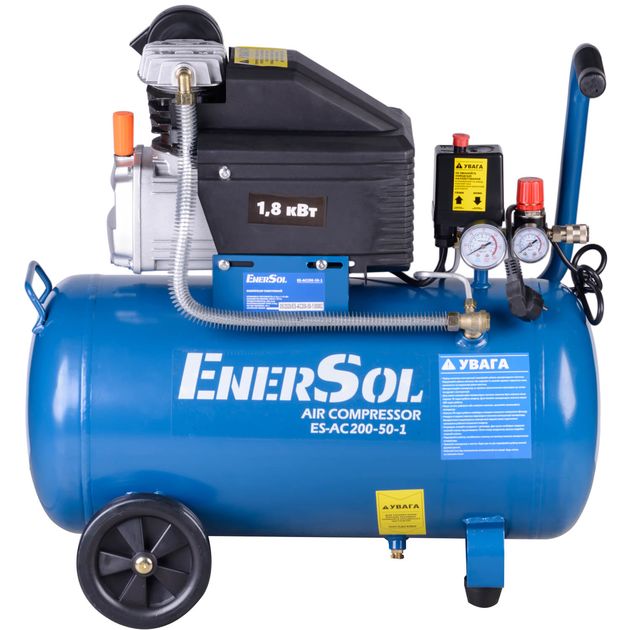 Компрессор воздушный поршневой EnerSol ES-AC200-50-1, фото  | SNABZHENIE.com.ua