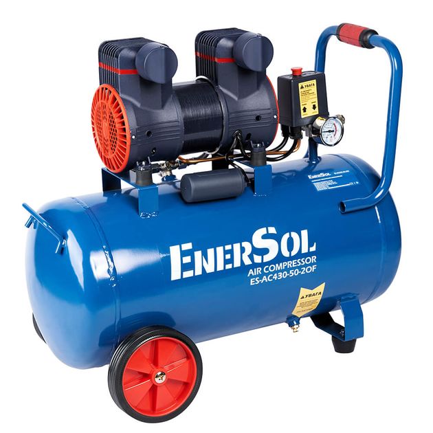 Компрессор воздушный безмасляный EnerSol ES-AC430-50-2OF 50 л/мин, фото , изображение 2 | SNABZHENIE.com.ua Компрессор воздушный безмасляный EnerSol ES-AC430-50-2OF 50 л/мин, фото , изображение 2 | SNABZHENIE.com.ua