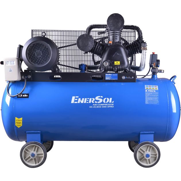 Компресор повітряний EnerSol ES-AC850-300-3PRO, фото  | SNABZHENIE.com.ua
