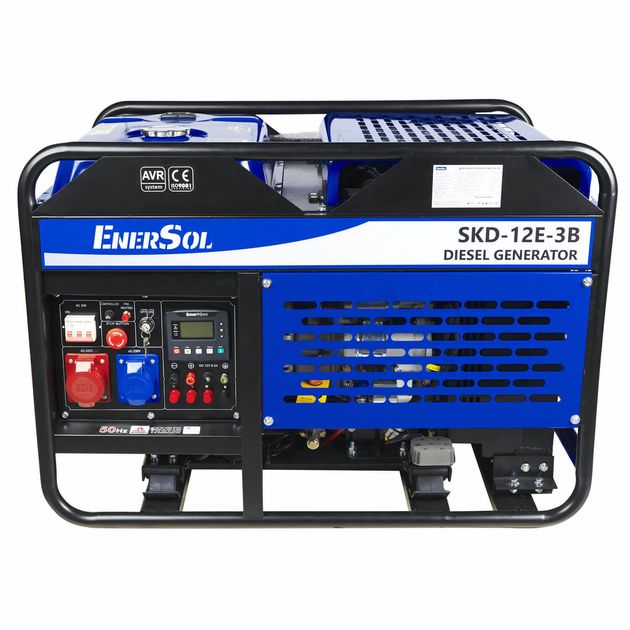 Генератор дизельный EnerSol SKD-12E-3B, фото  | SNABZHENIE.com.ua