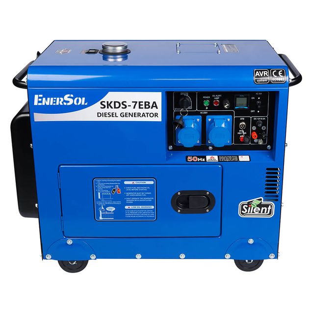 Генератор дизельный EnerSol SKDS-7EBA, фото  | SNABZHENIE.com.ua