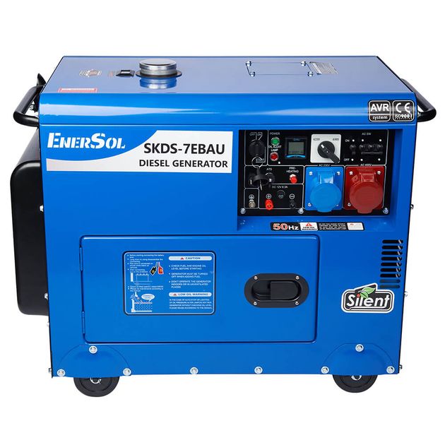 Дизельный генератор EnerSol SKDS-7EBAU, фото  | SNABZHENIE.com.ua
