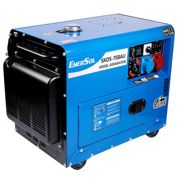 Дизельный генератор EnerSol SKDS-7EBAU, фото , изображение 3 | SNABZHENIE.com.ua Дизельный генератор EnerSol SKDS-7EBAU, фото , изображение 3 | SNABZHENIE.com.ua