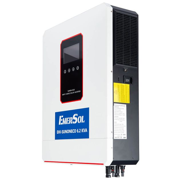 Гибридный инвертор EnerSol EHI-SUNONECO 6.2 кВт + EB-SK 51.2V 200Ah, фото , изображение 4 | SNABZHENIE.com.ua Гибридный инвертор EnerSol EHI-SUNONECO 6.2 кВт + EB-SK 51.2V 200Ah, фото , изображение 4 | SNABZHENIE.com.ua