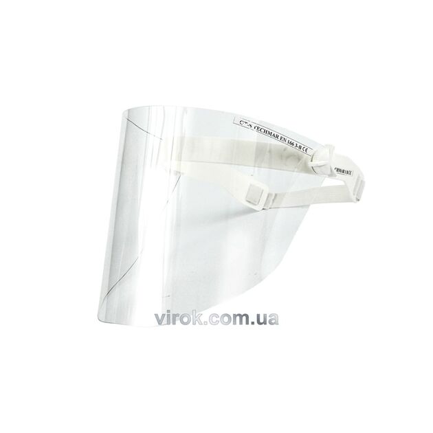 Щиток защитный VOREL для лица прозрачный [50], фото  | SNABZHENIE.com.ua