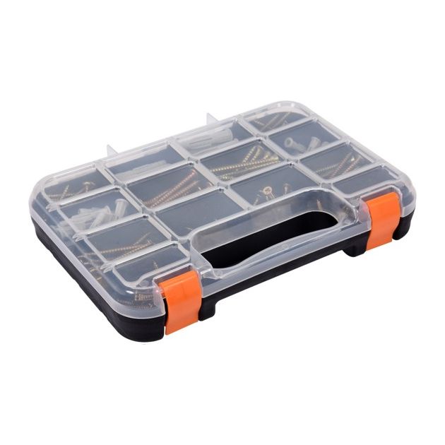 Шурупи і дюбелі VOREL набір 260 шт. (VO-24110), фото , зображення 2 | SNABZHENIE.com.ua