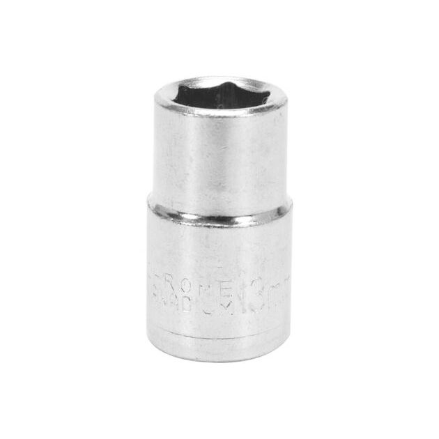 Головка торцева 6-гранна STHOR 1/2", М13, вуглецева сталь [Блістер], фото  | SNABZHENIE.com.ua
