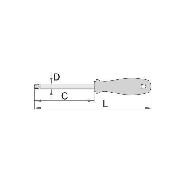 Отвёртка UNIOR TORX (внешняя) (621CR), фото  | SNABZHENIE.com.ua