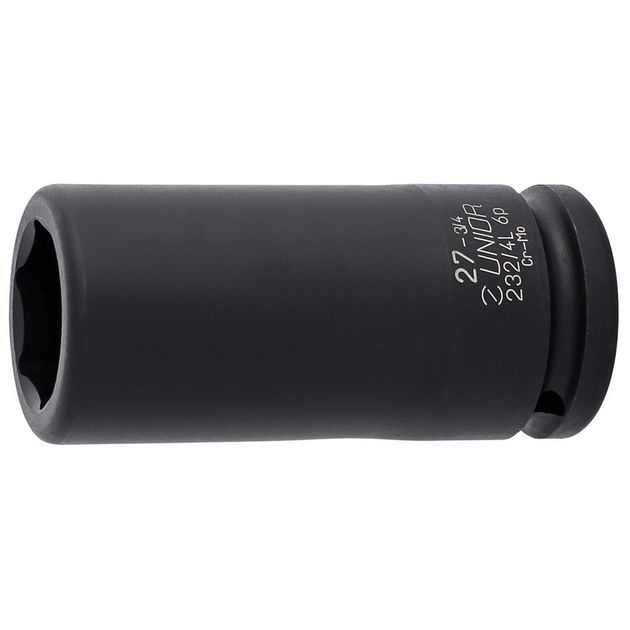 Удлинённая ударная торцевая головка UNIOR 17 (232/4L6p), фото  | SNABZHENIE.com.ua