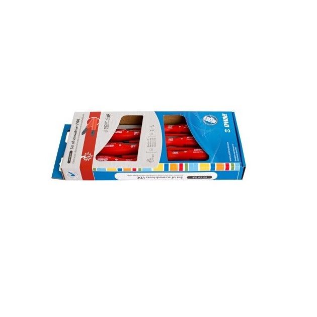 Изолированный набор отверток в картонной упаковке UNIOR SL/PH (603CS6VDE), фото  | SNABZHENIE.com.ua