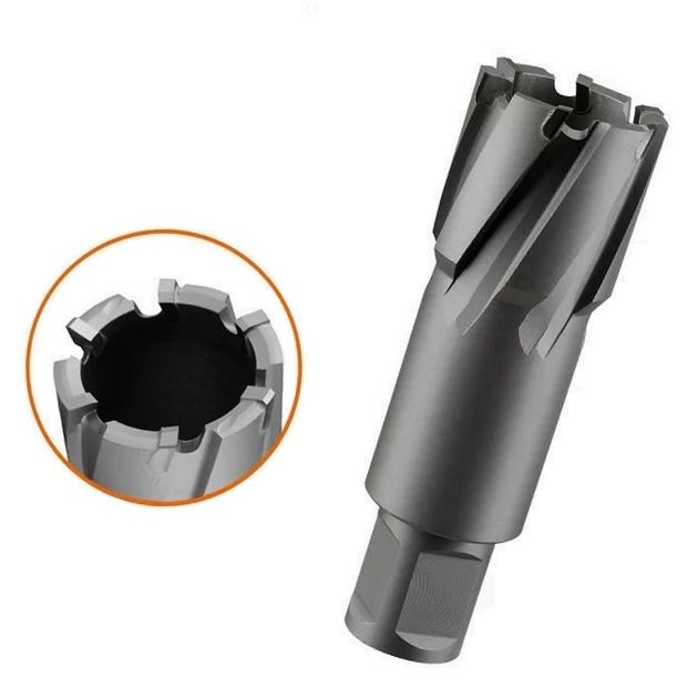 Твердосплавне корончате свердло Weldon 19 TCT (НМ) 25x50 мм FS CUT F195025T, фото , зображення 3 | SNABZHENIE.com.ua Твердосплавне корончате свердло Weldon 19 TCT (НМ) 25x50 мм FS CUT F195025T, фото , зображення 3 | SNABZHENIE.com.ua